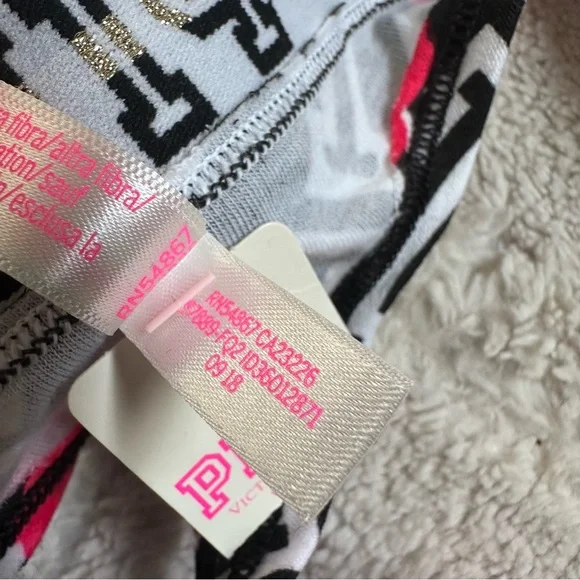 Victoria's Secret PINK | Icon Rose Print Thong Panties | Size Medium - Picture 5 of 6